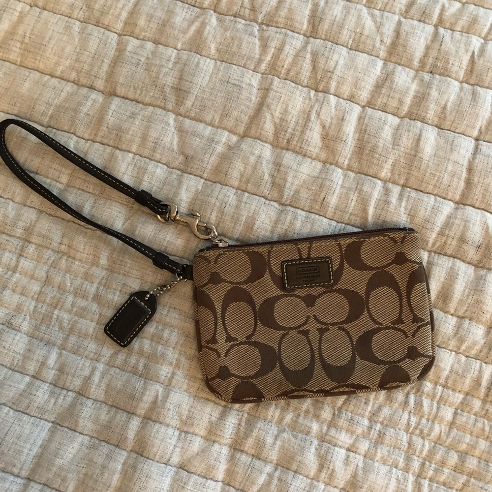 Coach wristlet